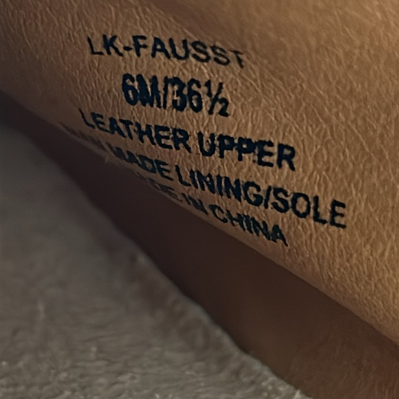 Lucky Brand maroon Fausst style leather booties. Size 6. Great condition. - Picture 5 of 11